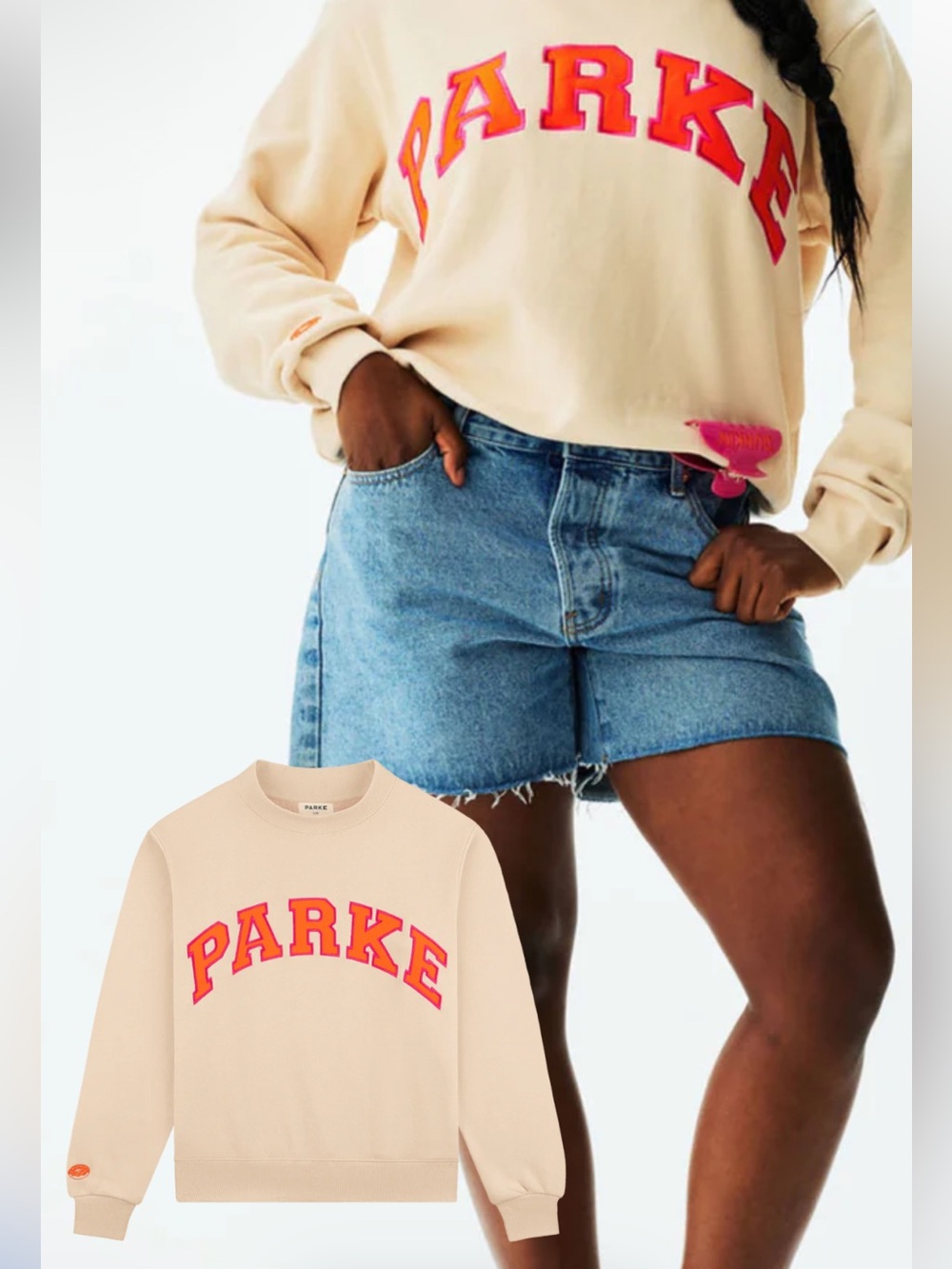 Rare Collab Drop 🍩 Parke x Dunkin’ Varsity Mockneck